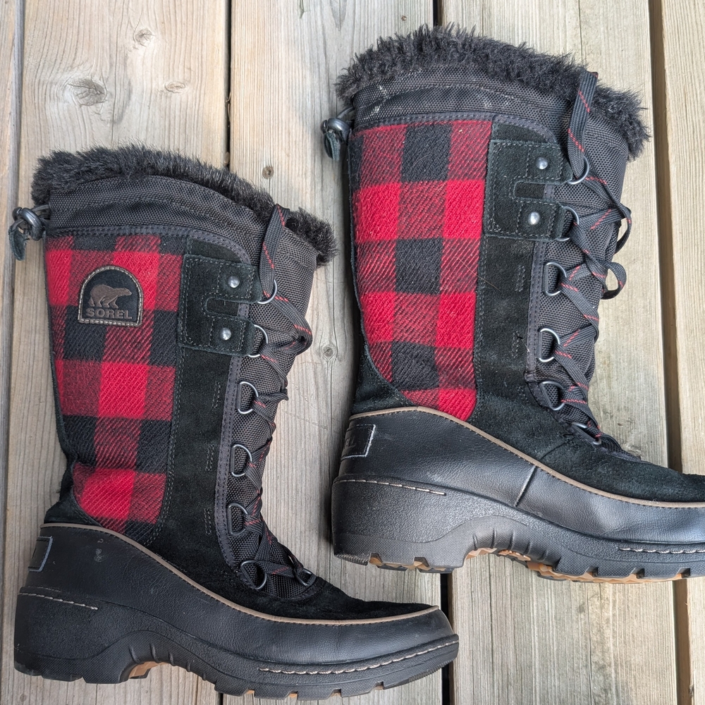 Sorel Women's Tivoli III Buffalo Plaid High Boot